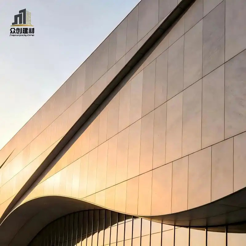 Stone Grain Aluminum Facade Panel